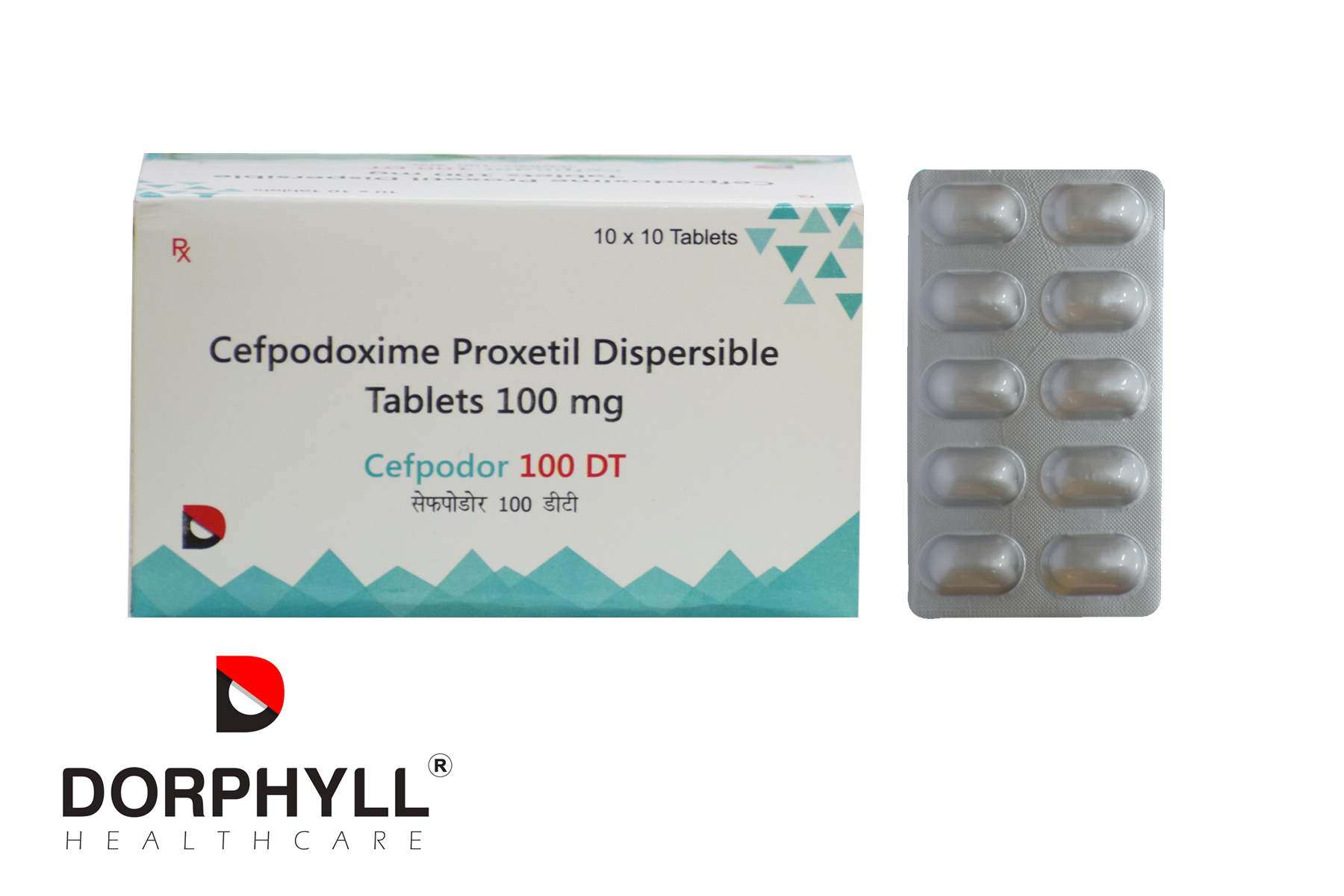 Cefpodor 100 DT Tablet